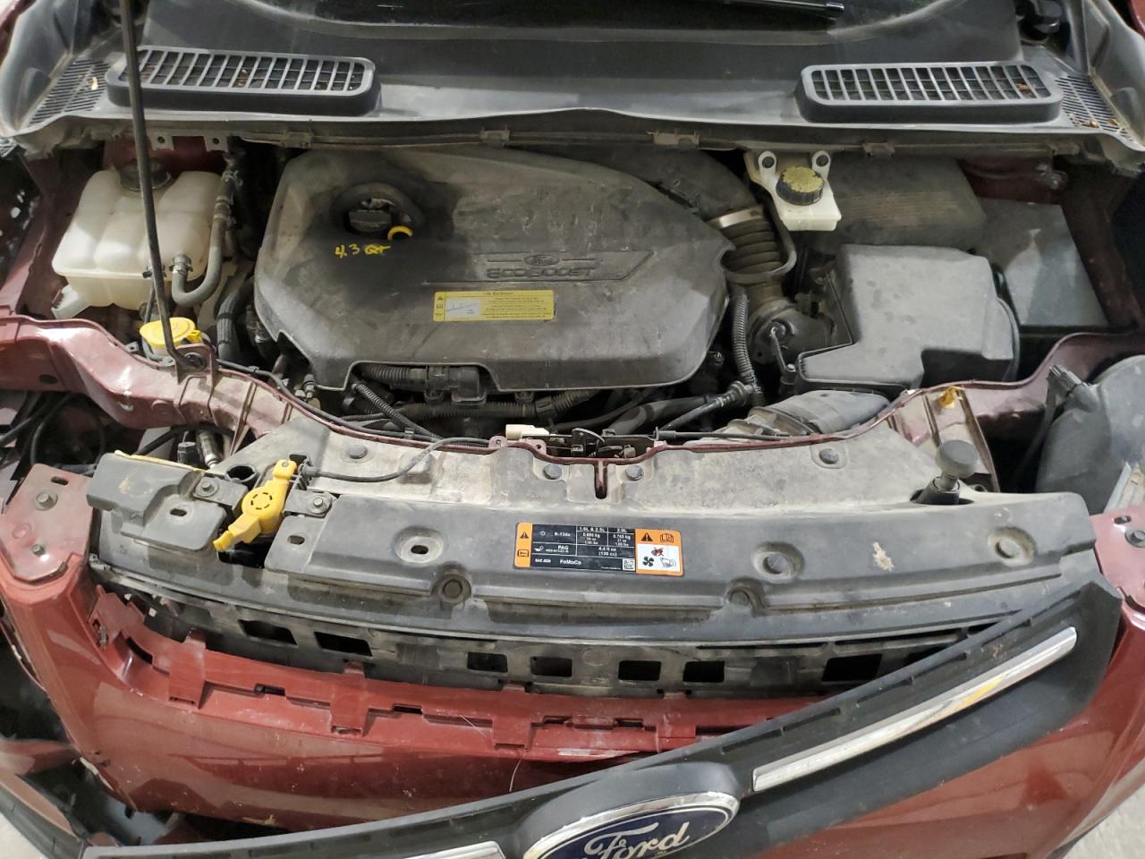 2014 Ford Escape Se VIN: 1FMCU0GX3EUC09541 Lot: 91621235