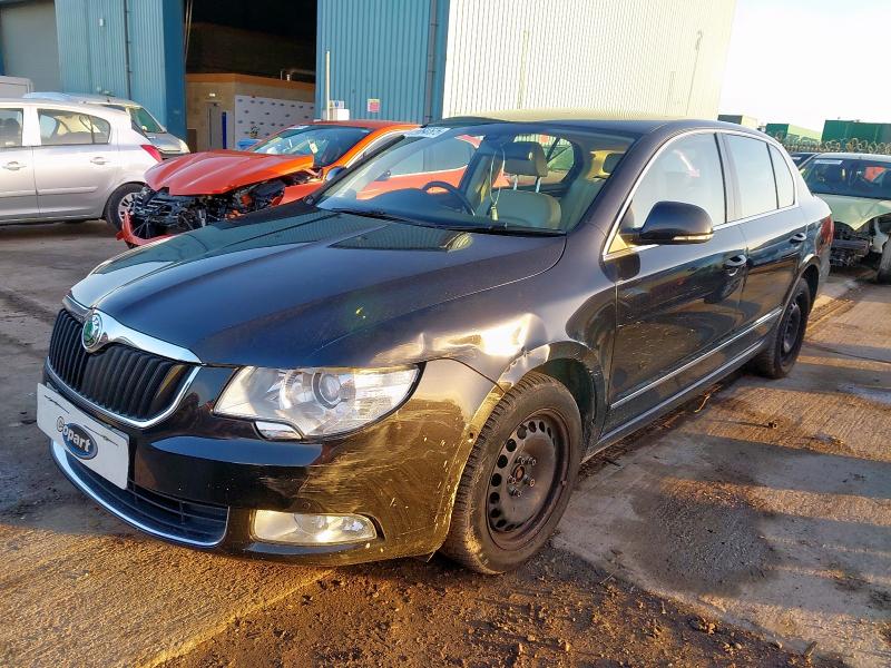 2009 SKODA SUPERB 2.0 TDI CR 170 ELEGANCE 5DR DSG for sale at Copart ROCHFORD