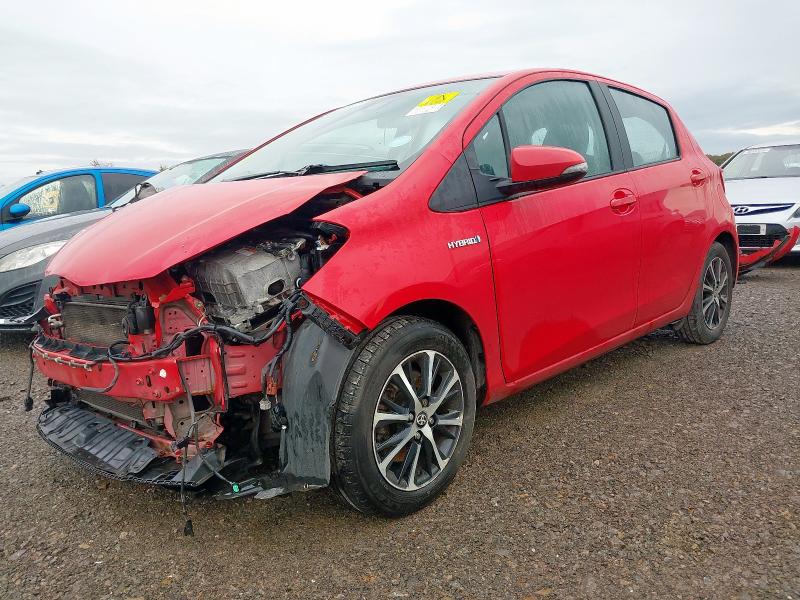 2018 TOYOTA YARIS 1.5 HYBRID ICON TECH 5DR CVT for sale at Copart YORK