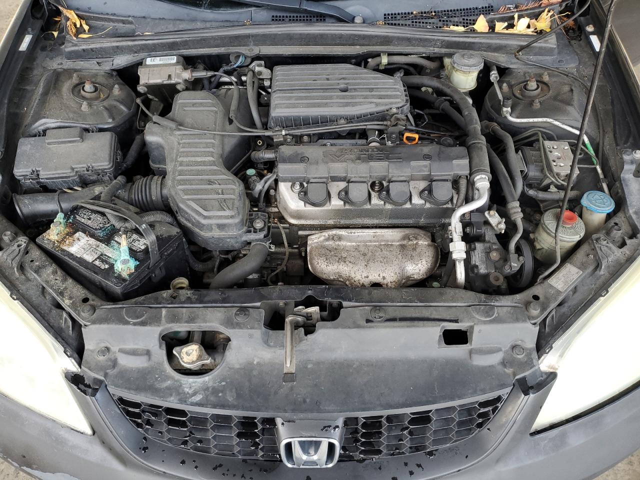 2004 Honda Civic Ex VIN: 1HGEM229X4L063176 Lot: 93748135