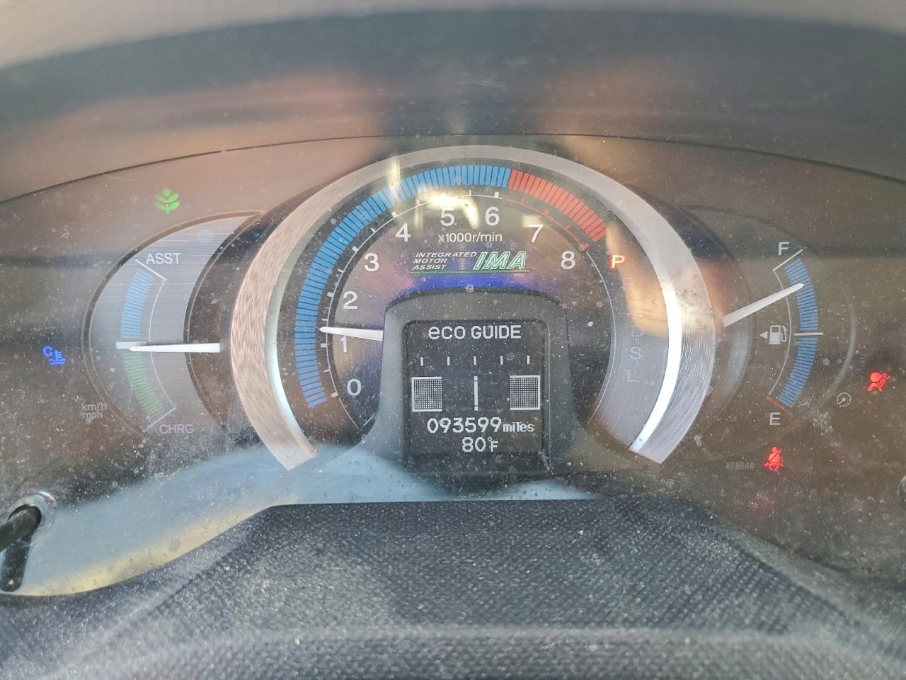 2010 Honda Insight Lx VIN: JHMZE2H51AS034800 Lot: 94441165