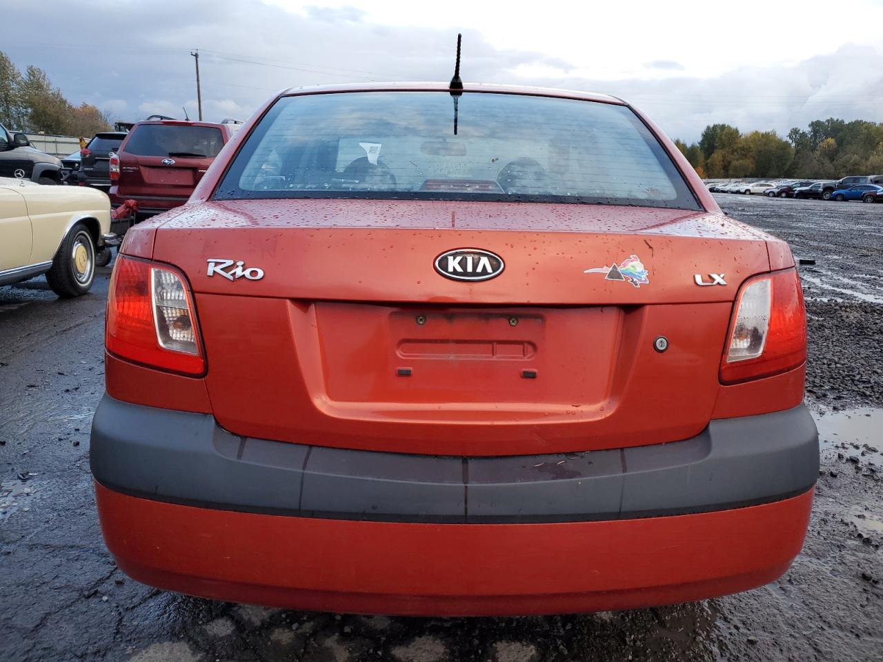 2008 Kia Rio Base VIN: KNADE123586430595 Lot: 91803265