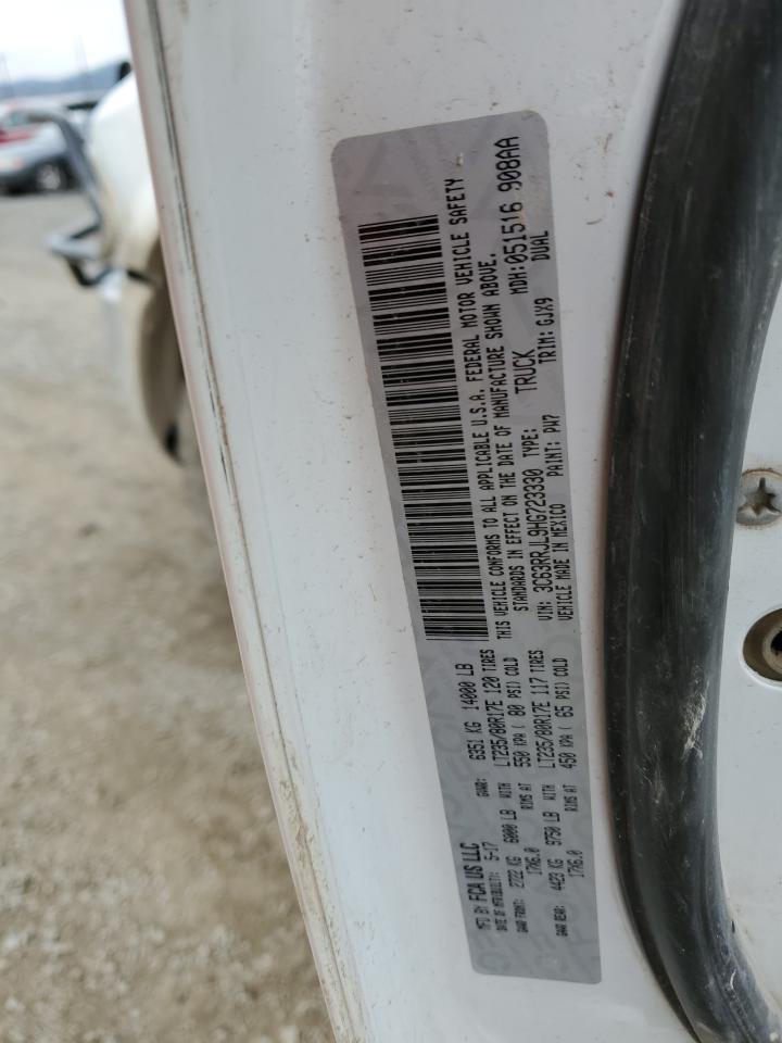 2017 Ram 3500 Laramie VIN: 3C63RRJL9HG723330 Lot: 92672475