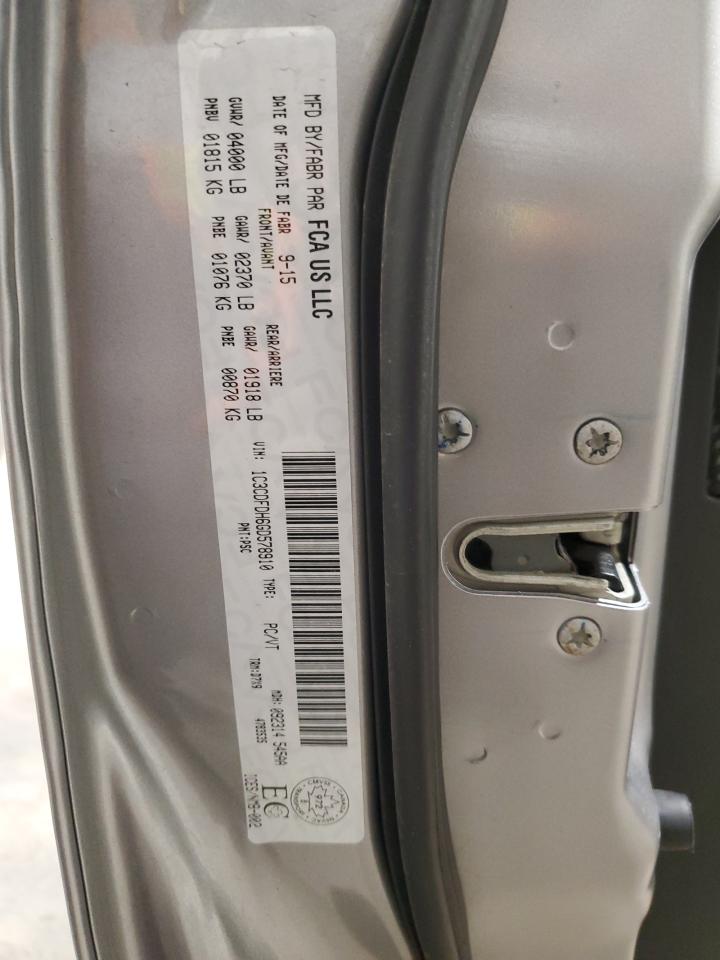 2016 Dodge Dart Se Aero VIN: 1C3CDFDH6GD578910 Lot: 91431915