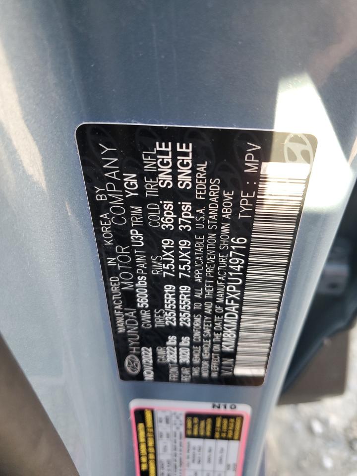 2023 Hyundai Ioniq 5 Se VIN: KM8KMDAFXPU149716 Lot: 91690855