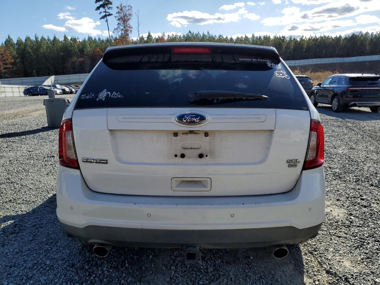 2012 Ford Edge Sel VIN: 2FMDK4JC3CBA40759 Lot: 91613975