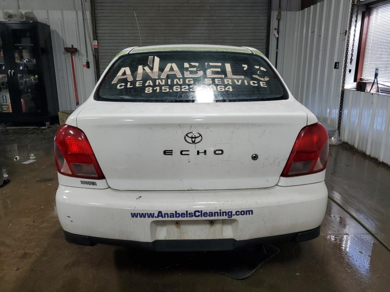 2001 Toyota Echo VIN: JTDBT123910186538 Lot: 90869655