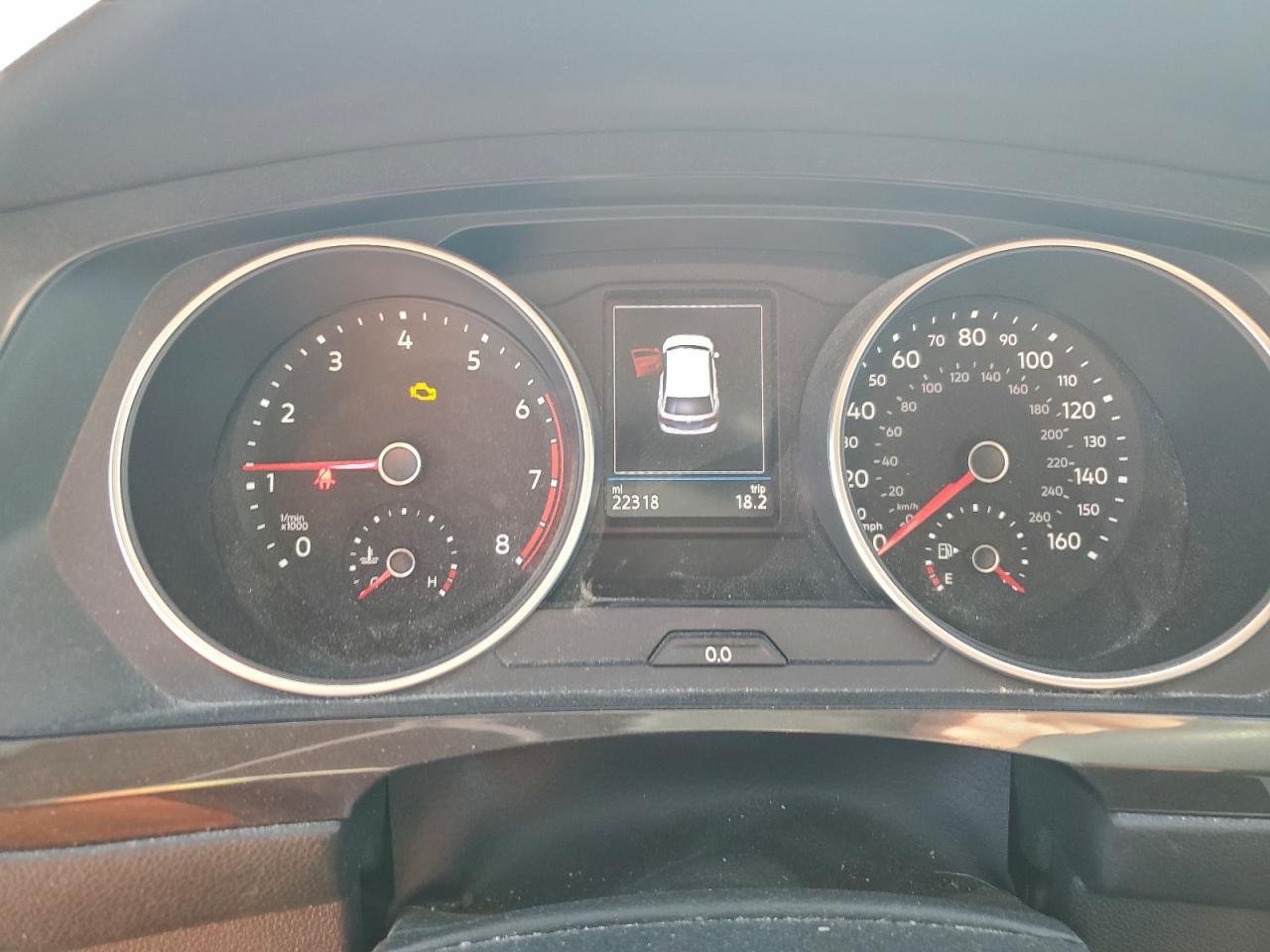 2020 Volkswagen Tiguan S VIN: 3VV1B7AX0LM055327 Lot: 94300775