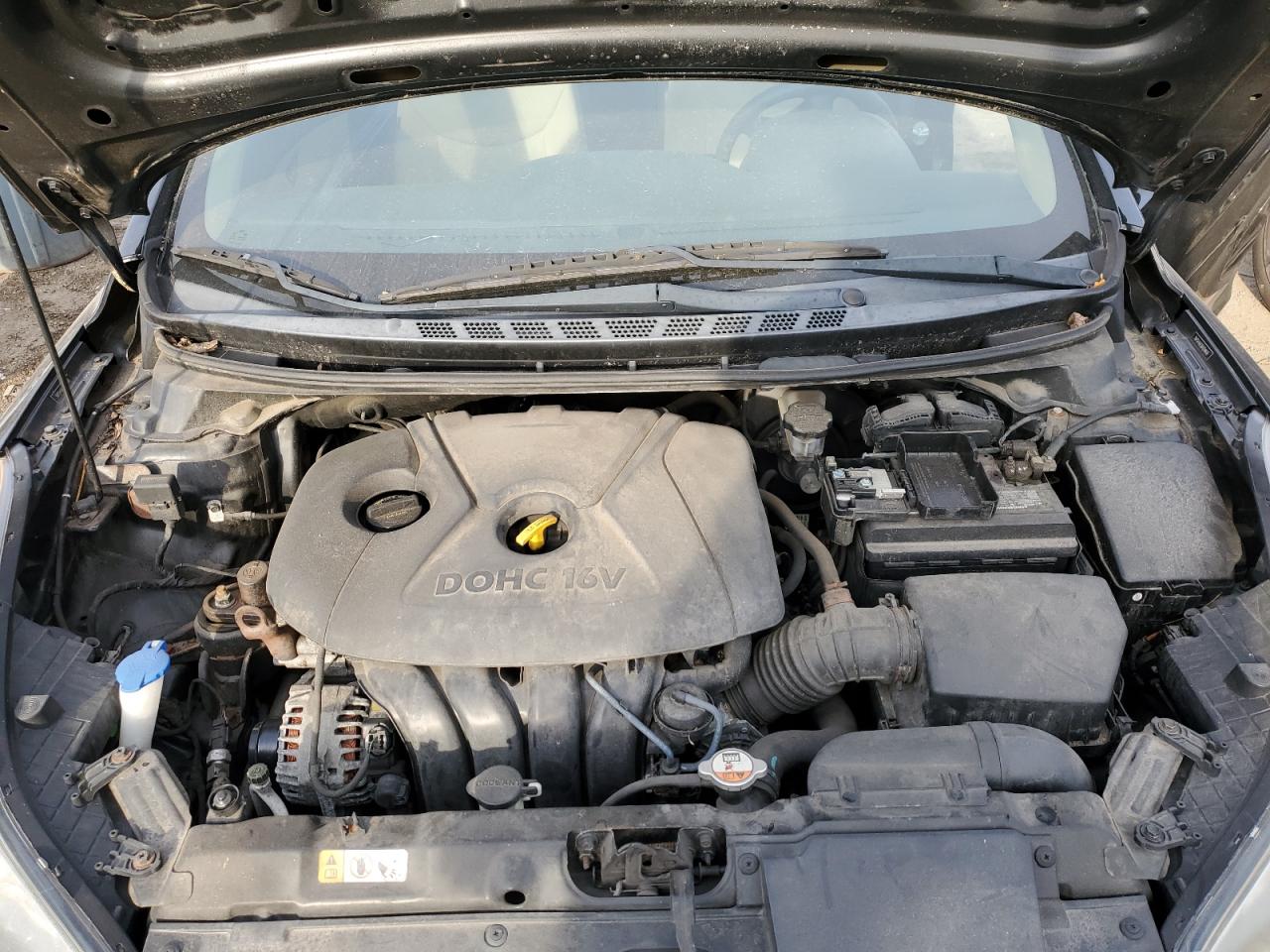 2013 Hyundai Elantra Gls VIN: 5NPDH4AE0DH284606 Lot: 91908585