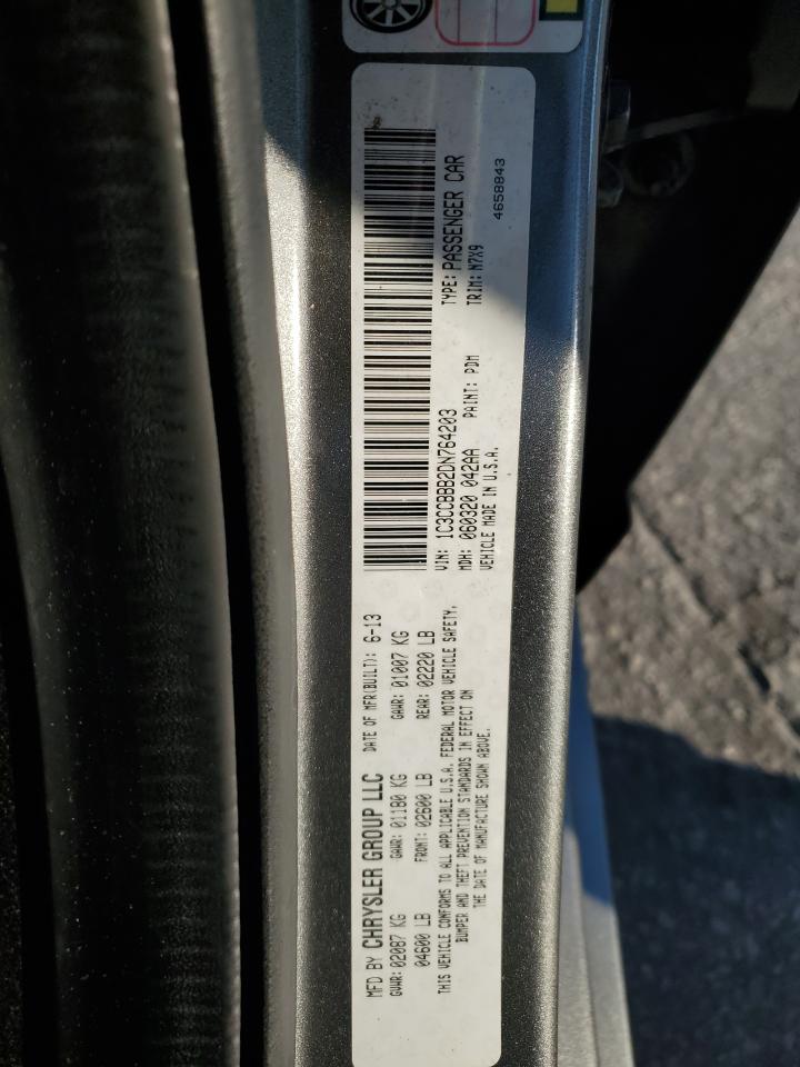 2013 Chrysler 200 Touring VIN: 1C3CCBBB2DN764203 Lot: 90579465