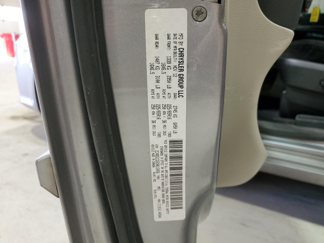 2013 Dodge Grand Caravan Sxt VIN: 2C4RDGCG5DR612056 Lot: 91090355