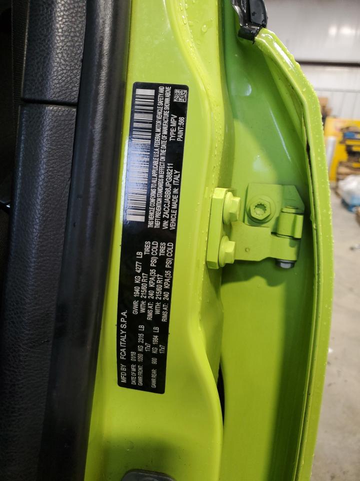 2018 Jeep Renegade Latitude VIN: ZACCJABB6JPG88211 Lot: 93451135