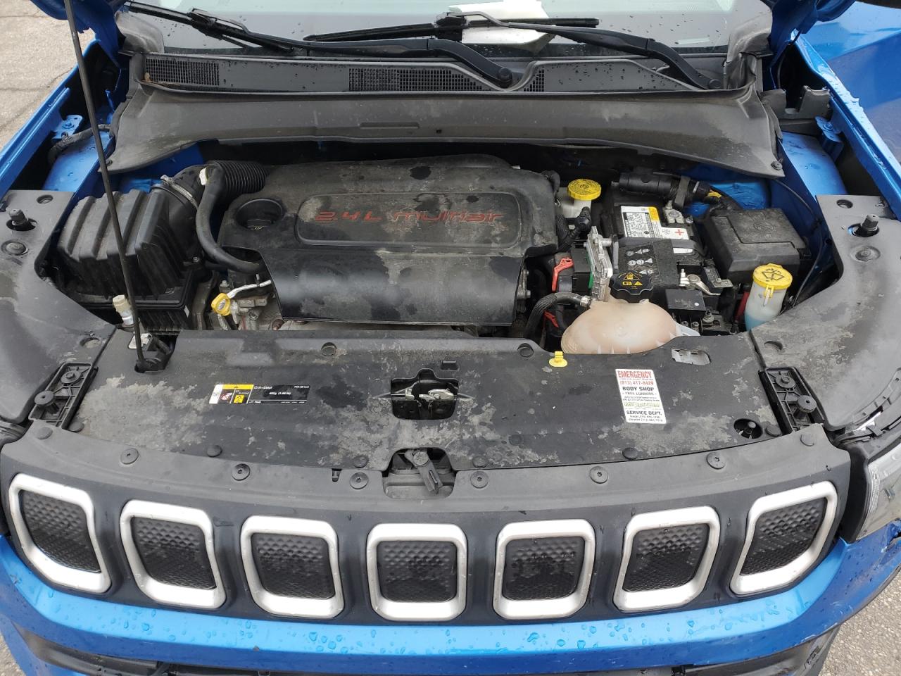 2022 Jeep Compass Latitude Lux VIN: 3C4NJDFB9NT118285 Lot: 93132015