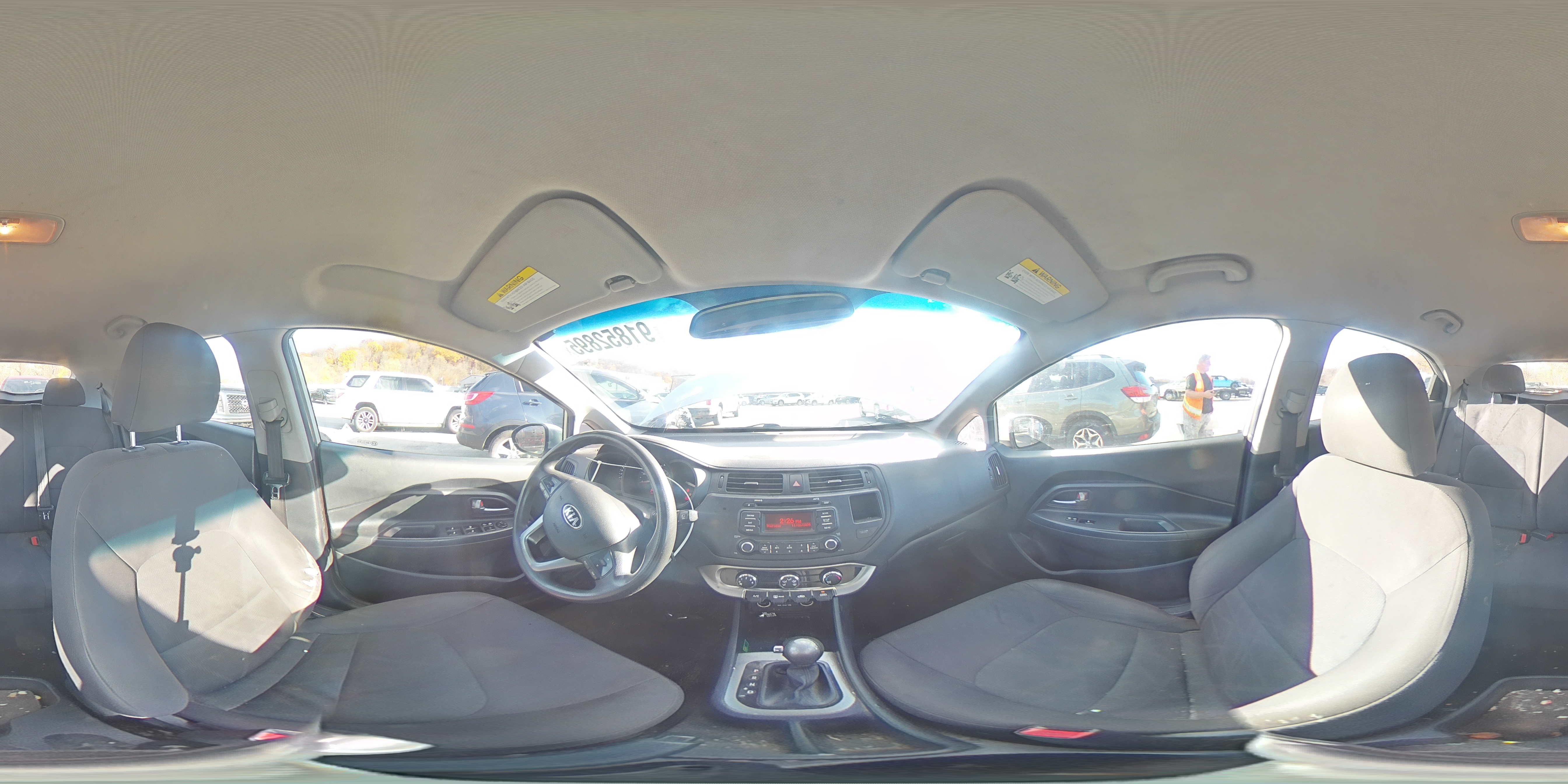 2013 Kia Rio Lx VIN: KNADM5A39D6246248 Lot: 91852895