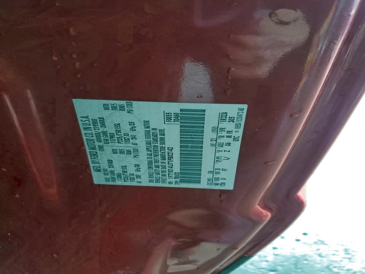 2001 Ford Ranger Super Cab VIN: 1FTYR14U71PB02142 Lot: 94233745