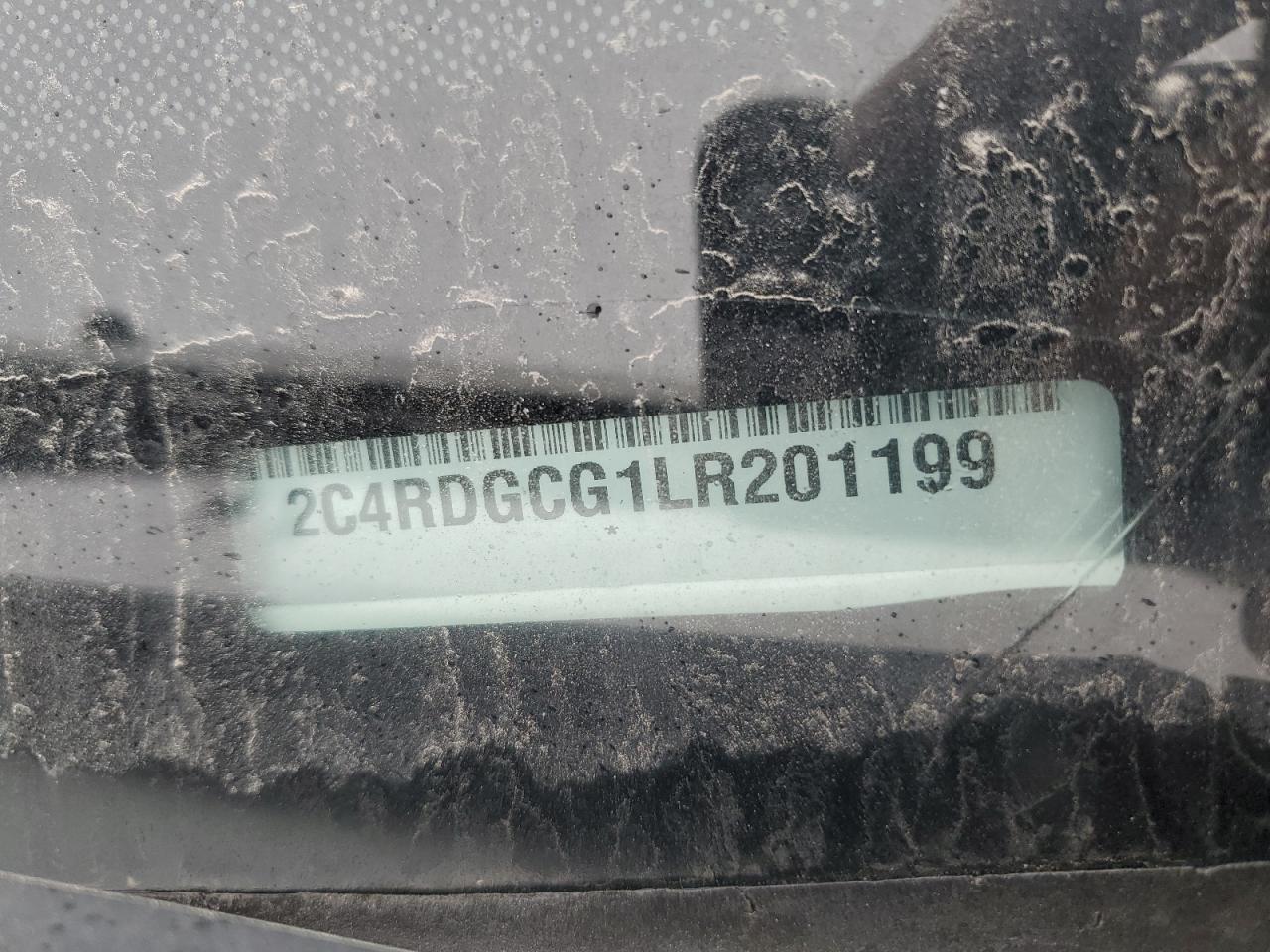 2020 Dodge Grand Caravan Sxt VIN: 2C4RDGCG1LR201199 Lot: 93584165