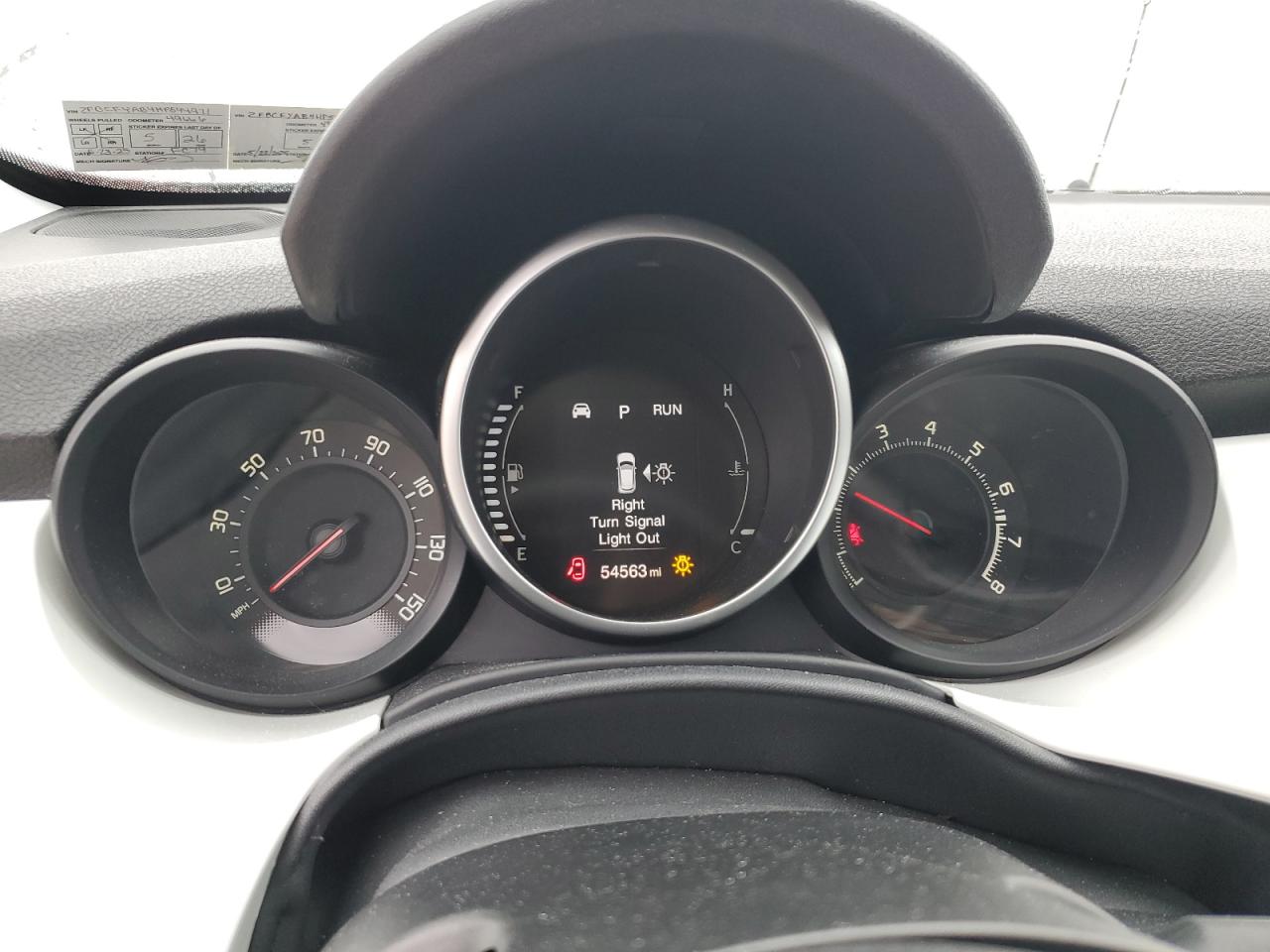 2017 Fiat 500X Pop VIN: ZFBCFYAB4HP544971 Lot: 92637625