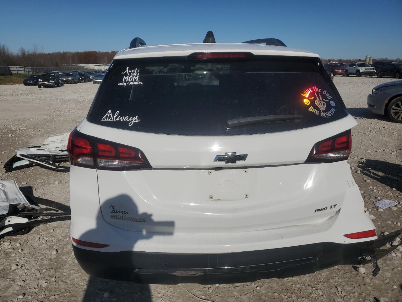 2022 Chevrolet Equinox Lt VIN: 3GNAXUEV1NS113782 Lot: 92394665