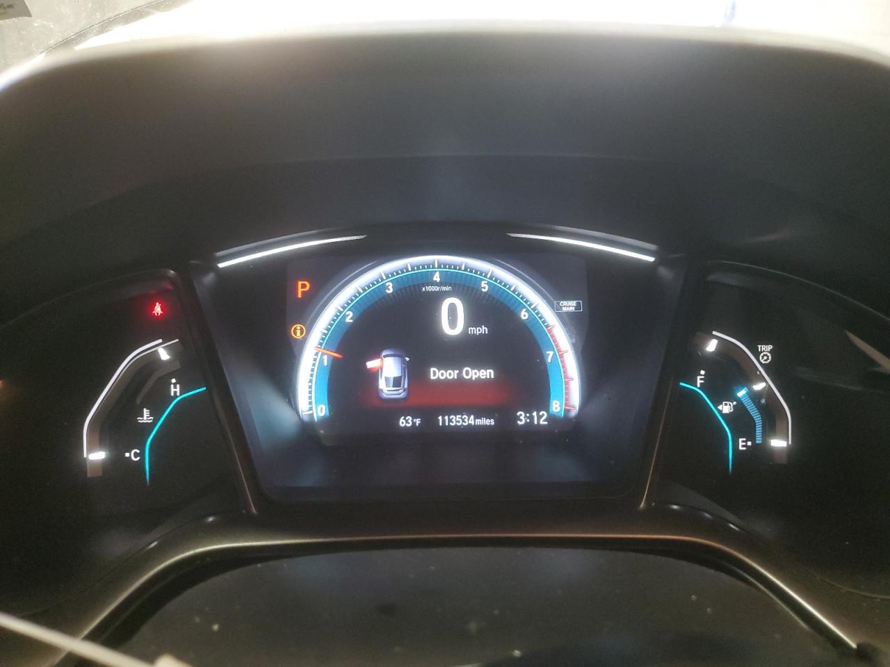 2018 Honda Civic Ex VIN: SHHFK7H58JU236104 Lot: 93636535