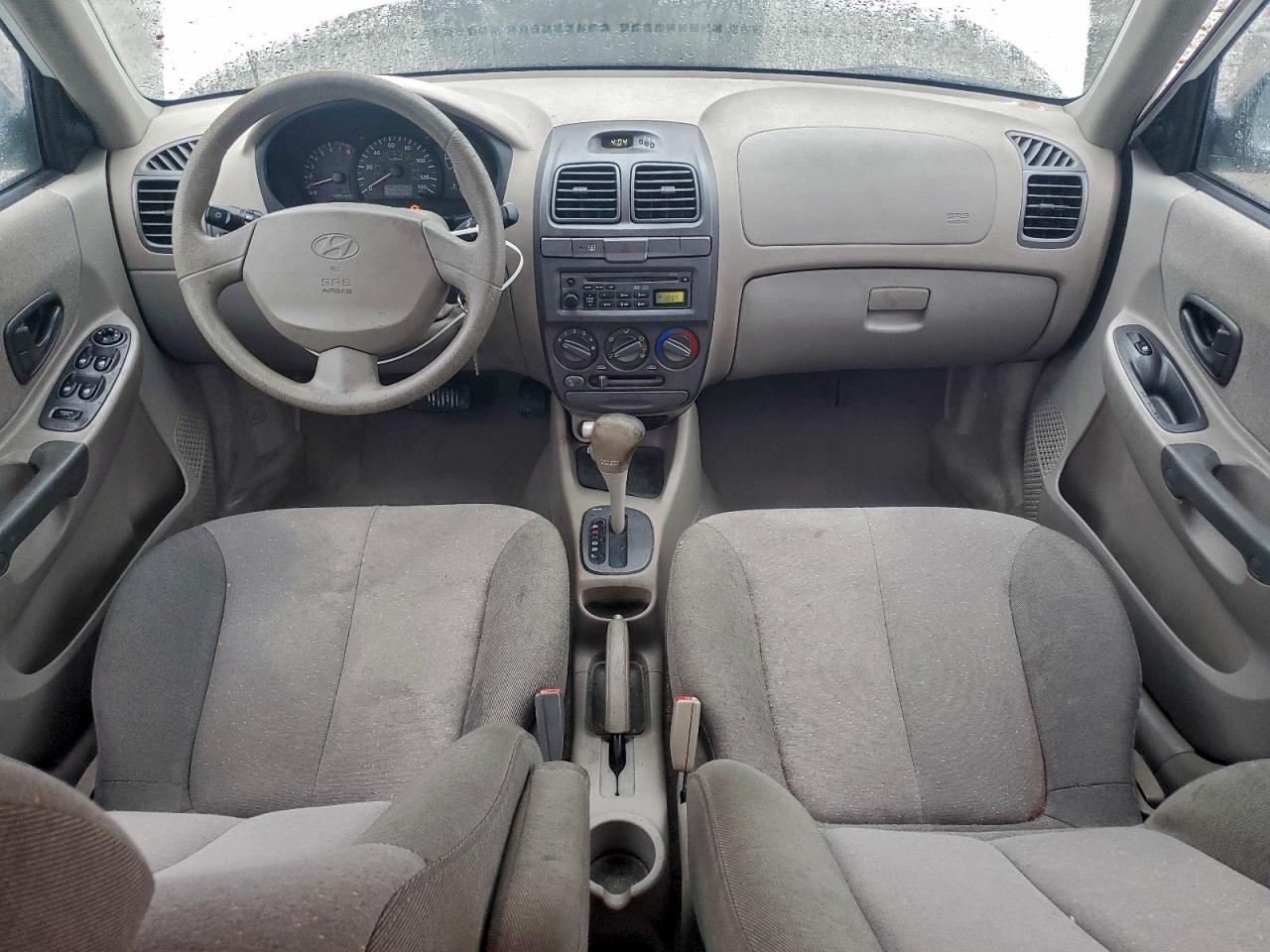 2002 Hyundai Accent Gl VIN: KMHCG45C82U387777 Lot: 93859915