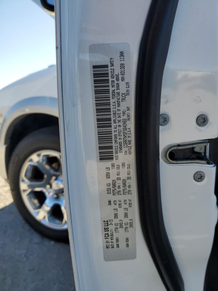 2015 Ram 1500 Laramie VIN: 1C6RR7NM2FS642483 Lot: 90077285