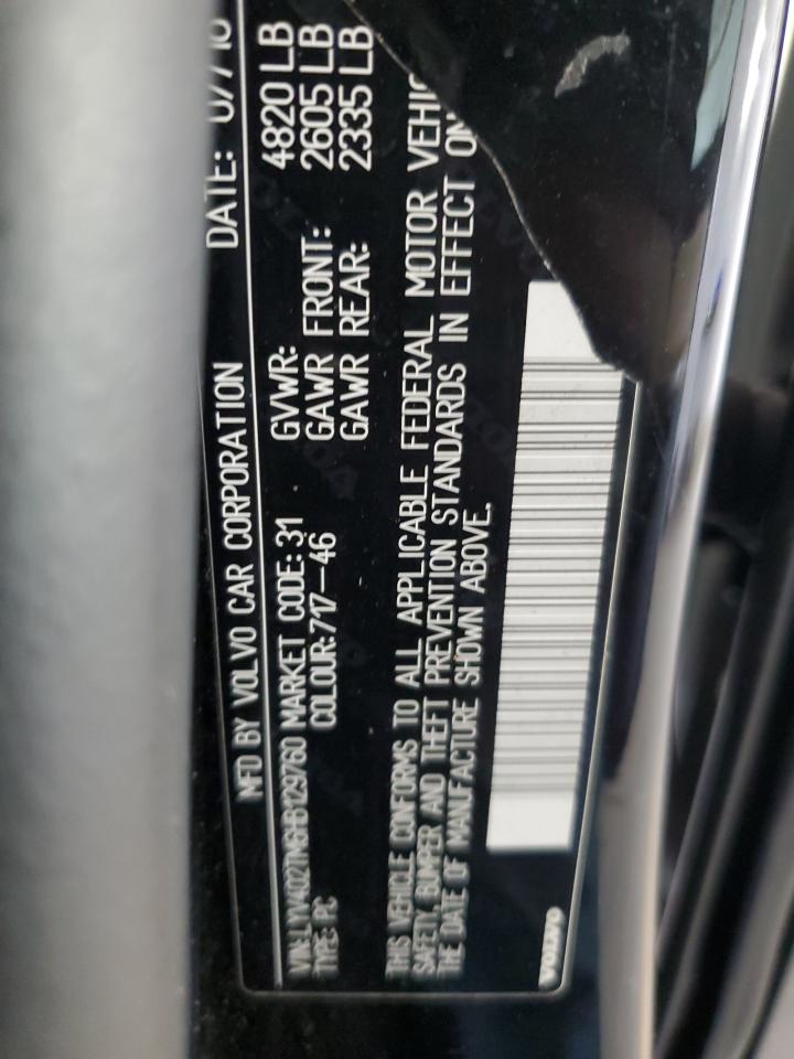 2017 Volvo S60 Platinum VIN: LYV402TM6HB129760 Lot: 91060565