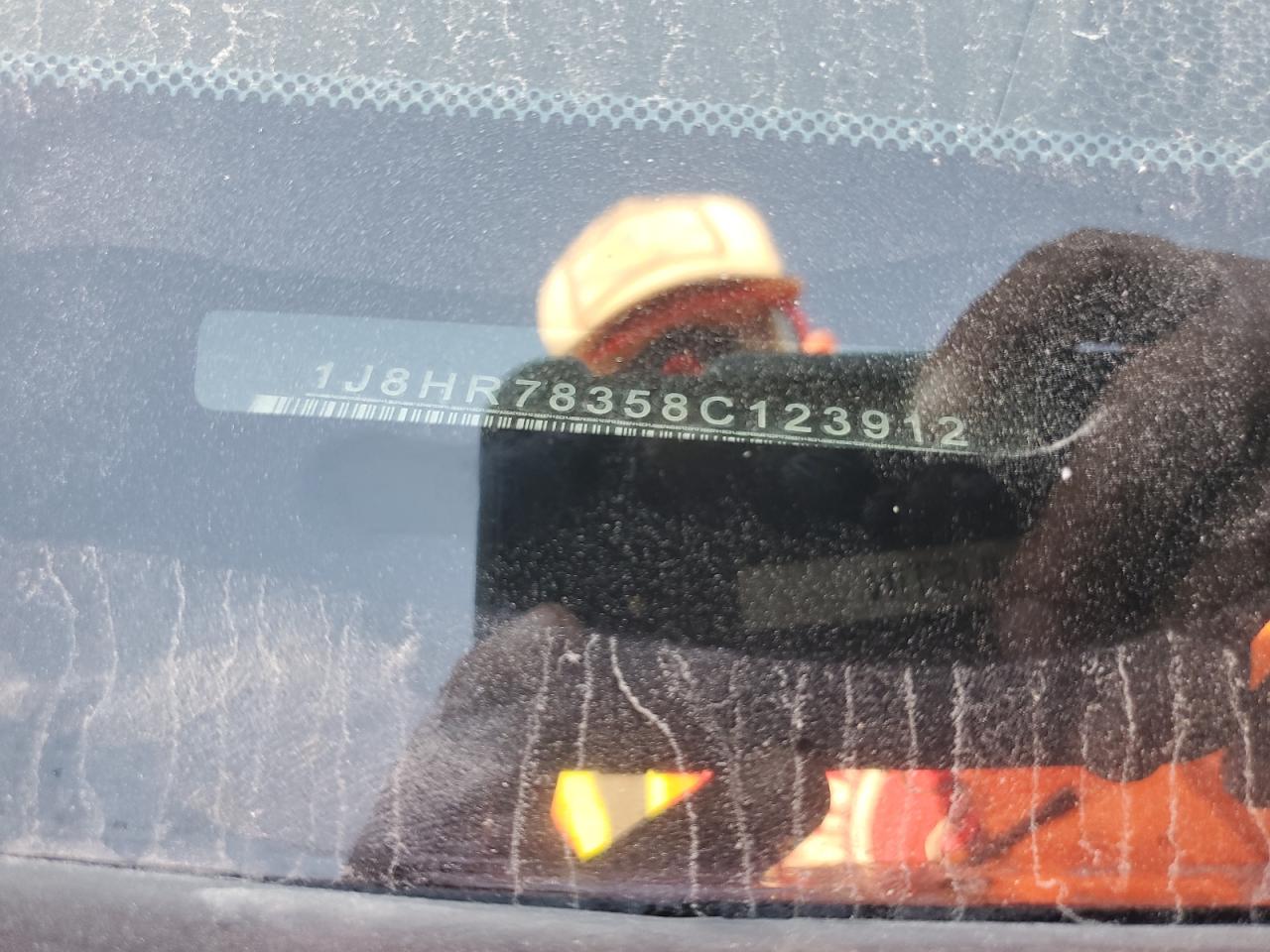 2008 Jeep Grand Cherokee Srt-8 VIN: 1J8HR78358C123912 Lot: 93089935