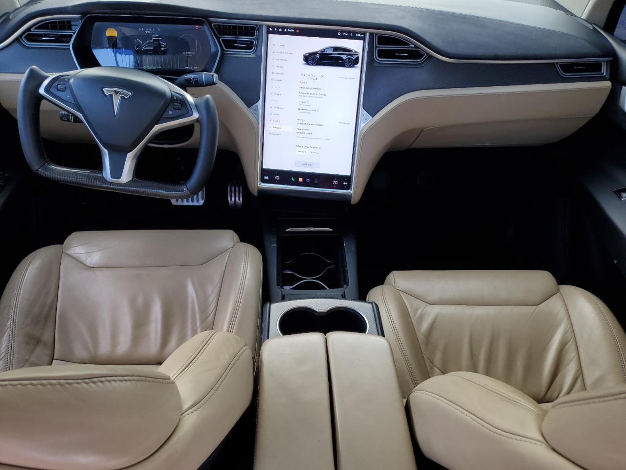 2017 Tesla Model X VIN: 5YJXCDE23HF052176 Lot: 91972145