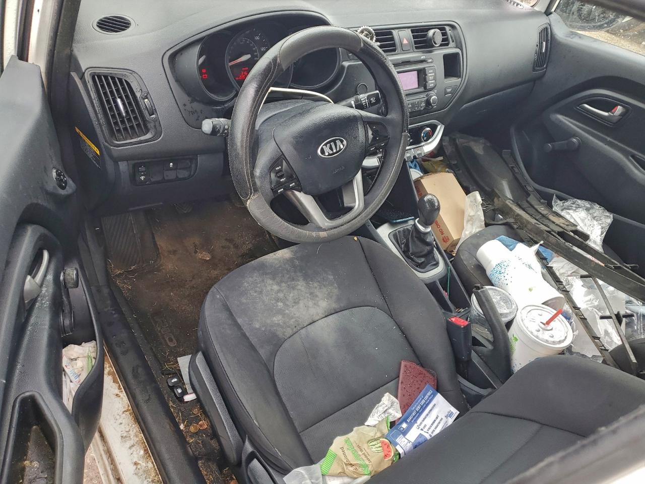 2015 Kia Rio Lx VIN: KNADM4A31F6453889 Lot: 94034465