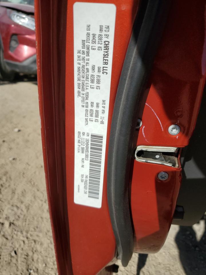 2009 Dodge Caliber Sxt VIN: 1B3HB48A09D198913 Lot: 92124455