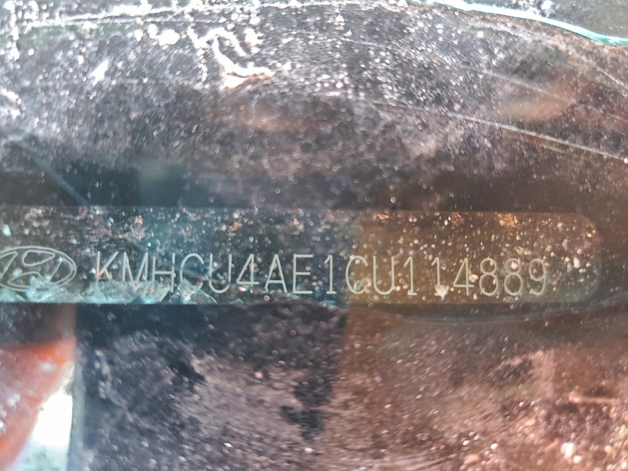 2012 Hyundai Accent Gls VIN: KMHCU4AE1CU114889 Lot: 94594715