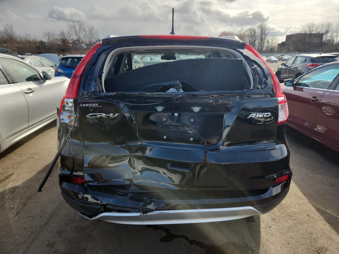 2015 Honda Cr-V Exl VIN: 2HKRM4H75FH636512 Lot: 91655795