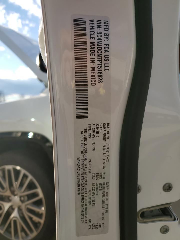 2023 Jeep Compass Limited VIN: 3C4NJDCN7PT516628 Lot: 92649275