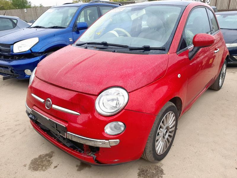 2013 FIAT 500 1.2 LOUNGE 3DR [START STOP] for sale at Copart SANDY