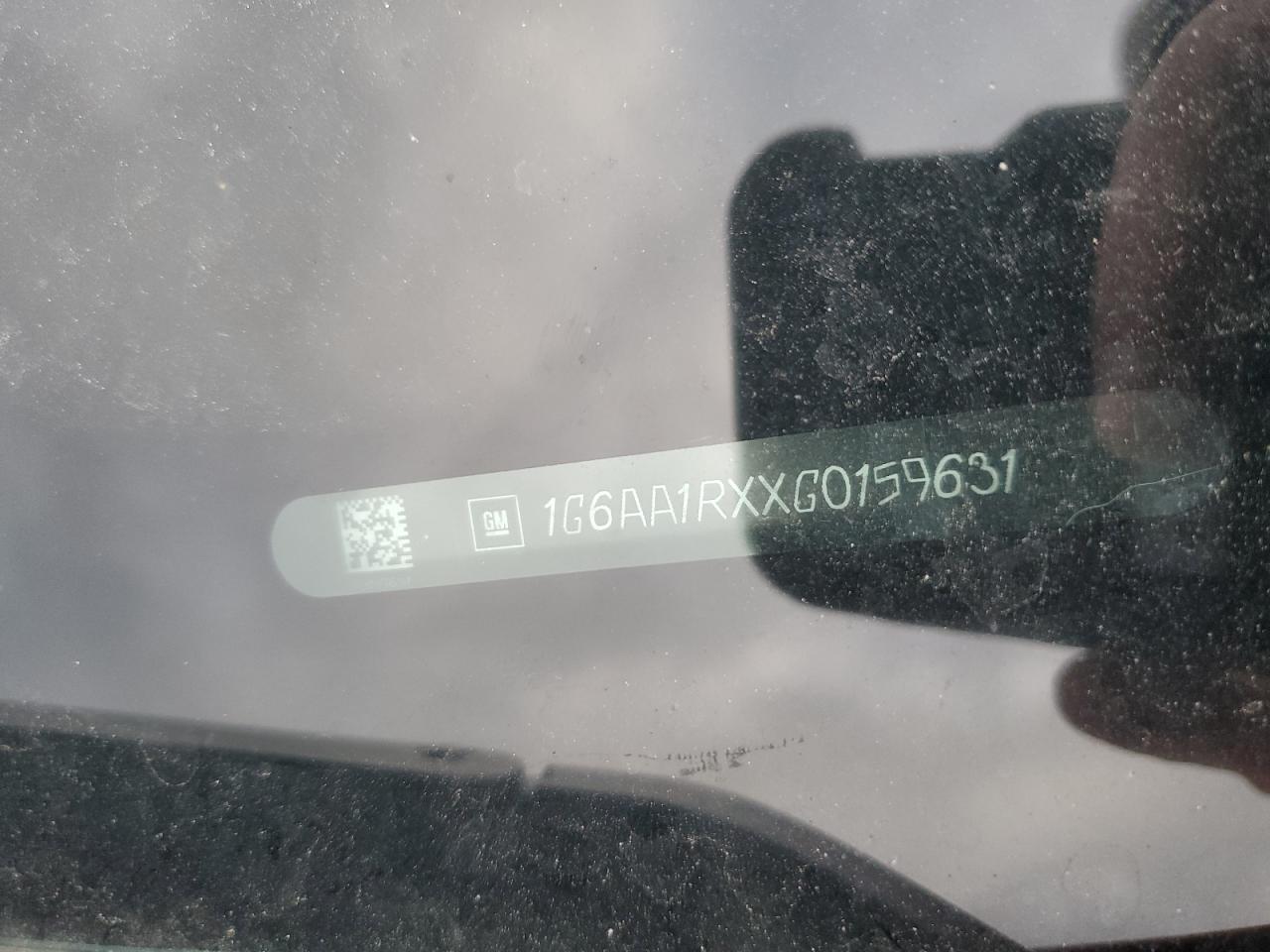 2016 Cadillac Ats VIN: 1G6AA1RXXG0159631 Lot: 92296475