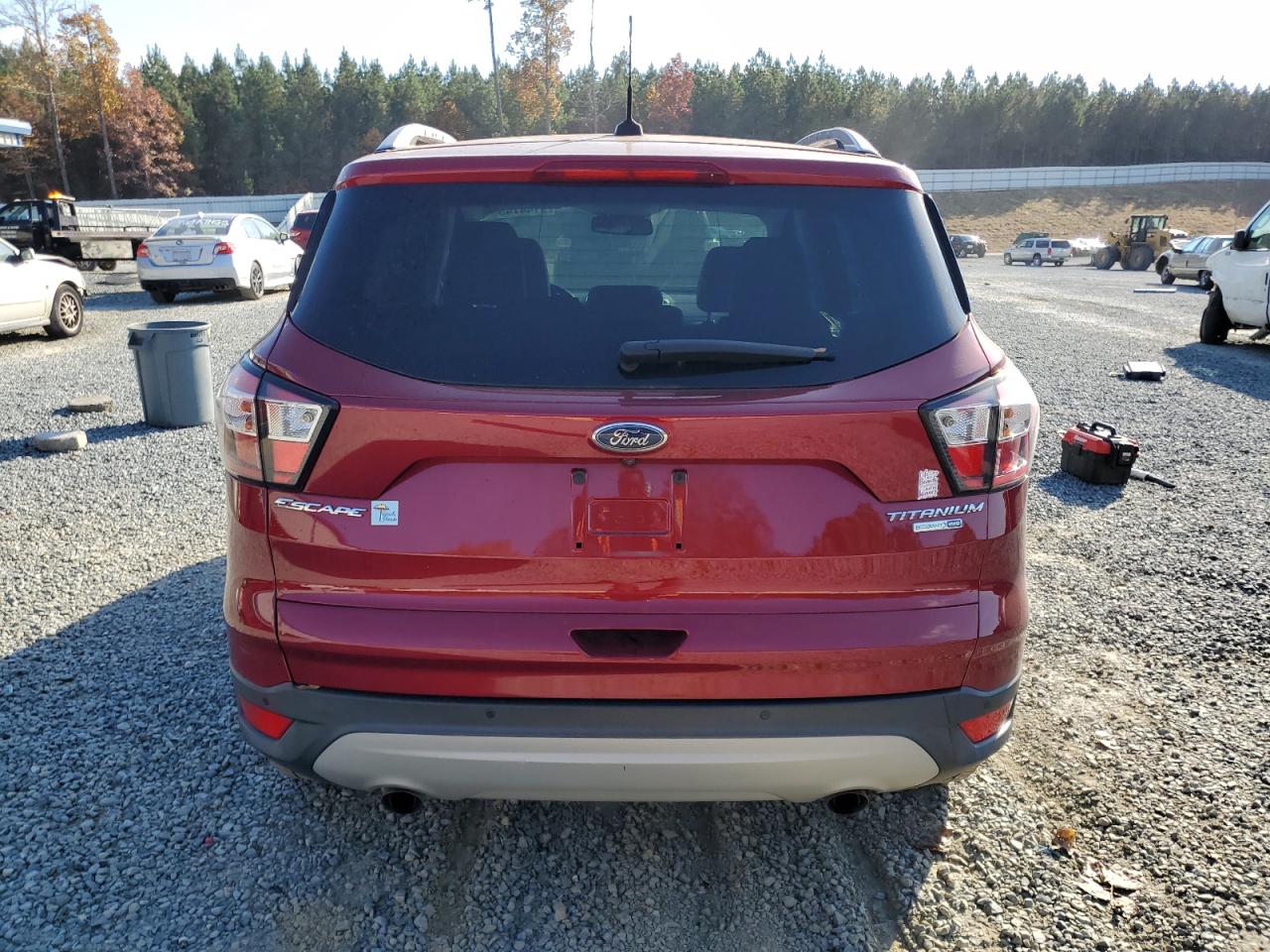 2017 Ford Escape Titanium VIN: 1FMCU9J90HUE29643 Lot: 91447455