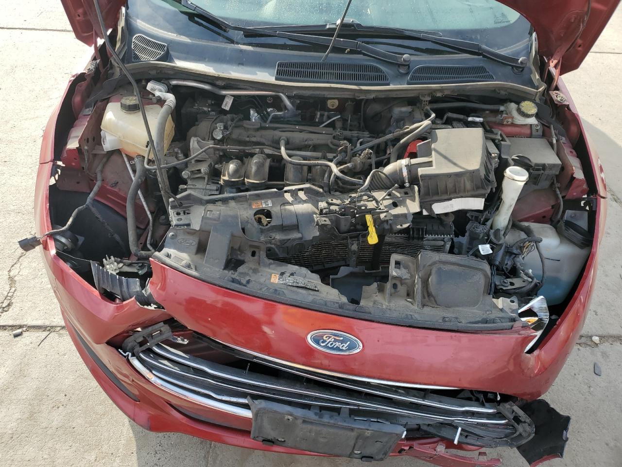 2015 Ford Fiesta Se VIN: 3FADP4BJ8FM127018 Lot: 92399205