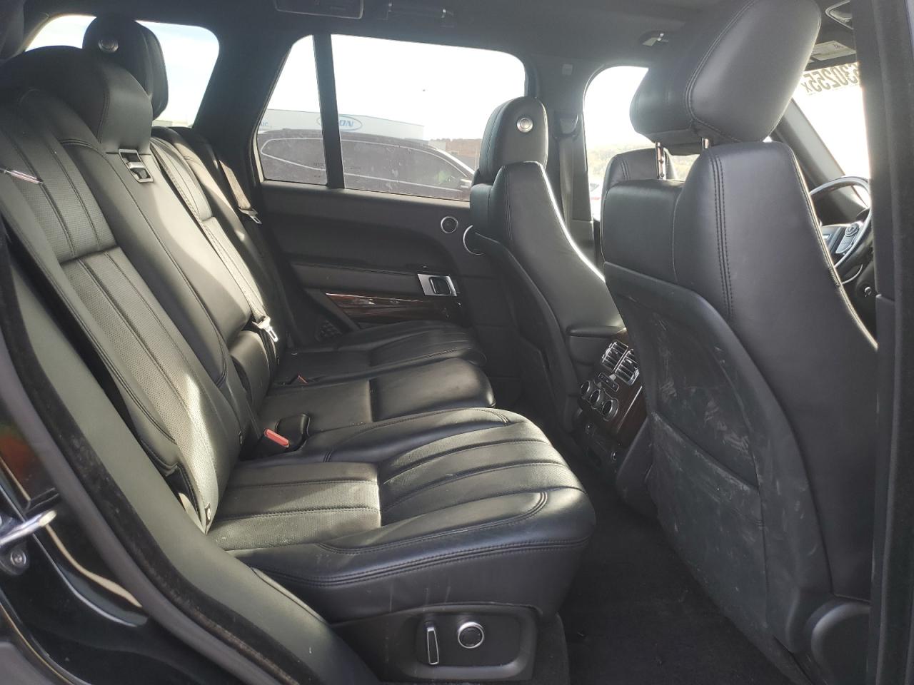 2016 Land Rover Range Rover Hse VIN: SALGS2KF7GA271222 Lot: 92630255