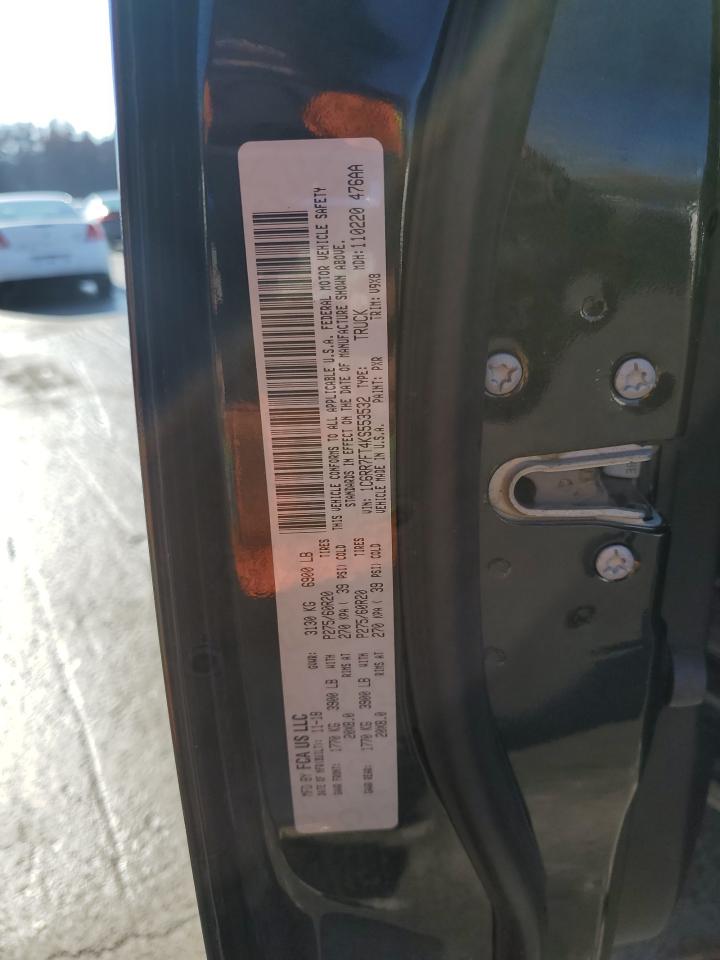 2019 Ram 1500 Classic Tradesman VIN: 1C6RR7FT4KS553532 Lot: 93446315