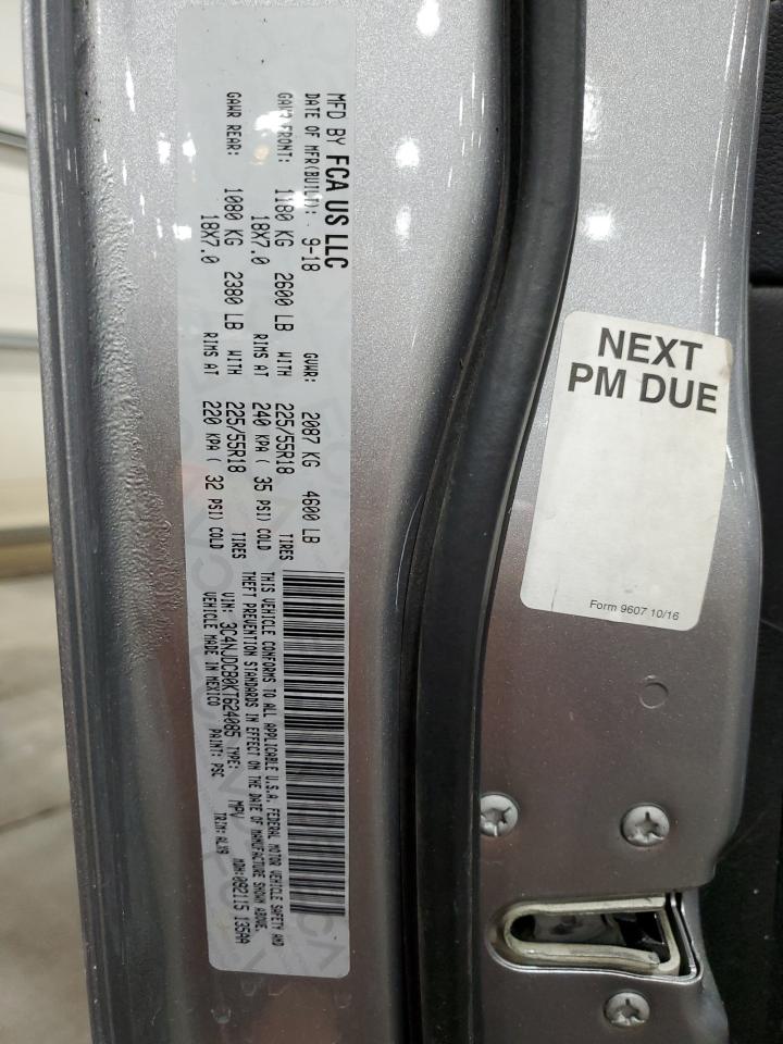 2019 Jeep Compass Limited VIN: 3C4NJDCB0KT624085 Lot: 91846225