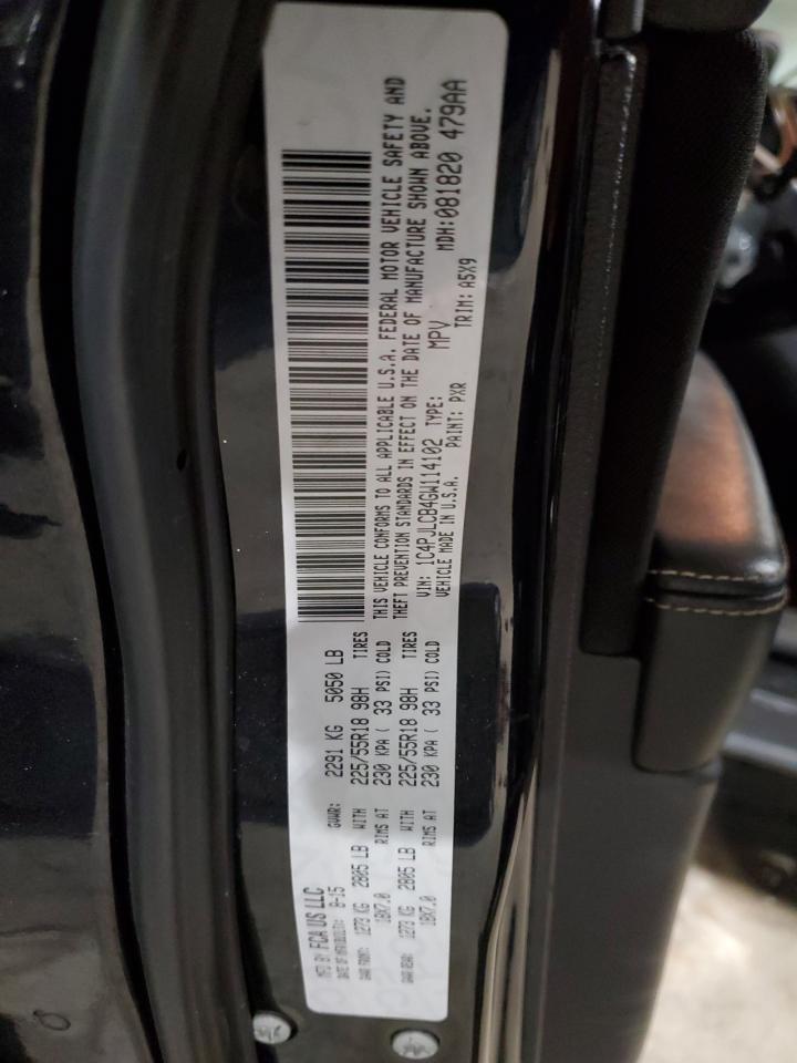 2016 Jeep Cherokee Latitude VIN: 1C4PJLCB4GW114102 Lot: 92234515