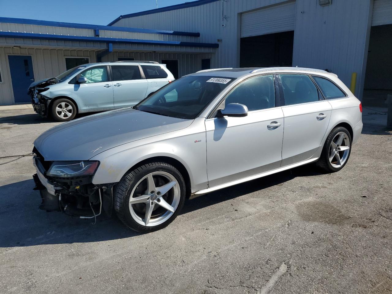 2012 Audi A4 Premium Plus silver hatchback gas WAUWFAFL4CA016374 photo #1