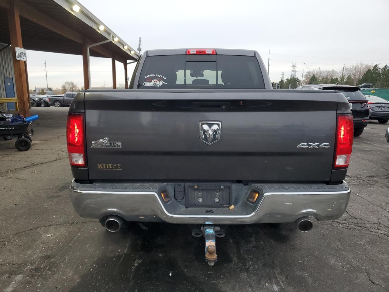 2015 Ram 1500 Slt VIN: 3C6RR7LT3FG596809 Lot: 93647545