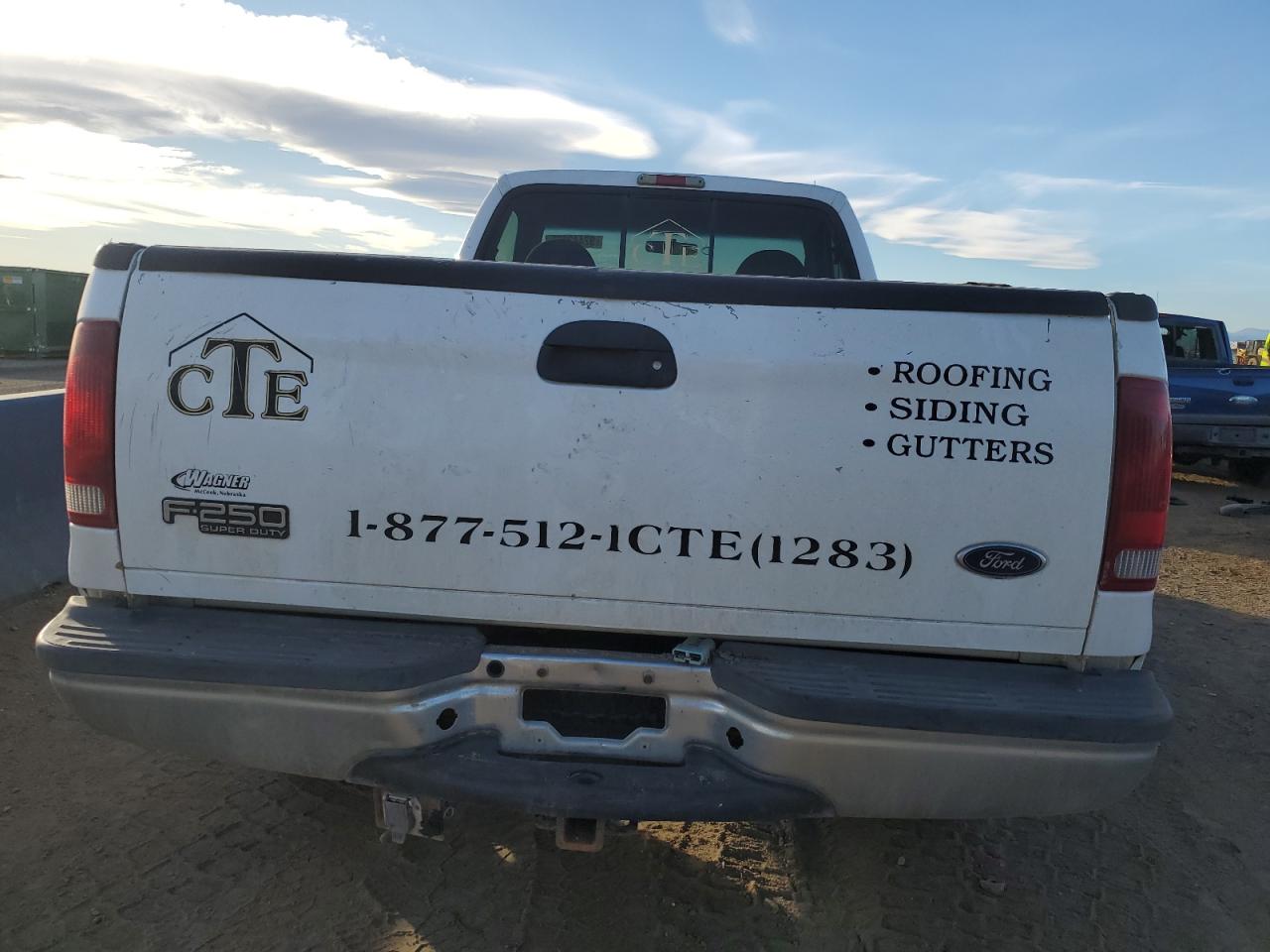 2002 Ford F250 Super Duty VIN: 1FTNF20L02ED17566 Lot: 92442925