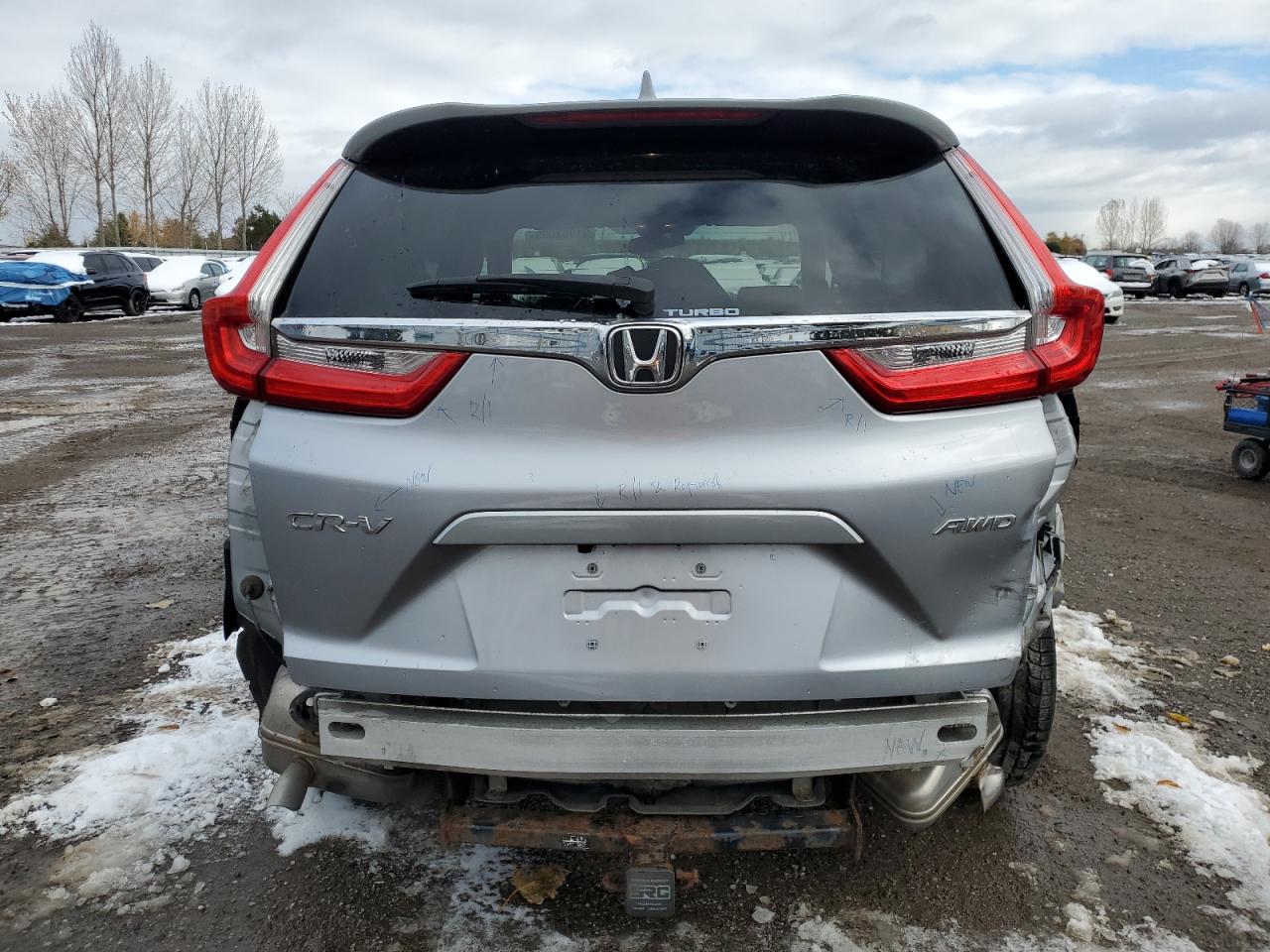2019 Honda Cr-V Lx VIN: 2HKRW2H21KH153452 Lot: 91902005
