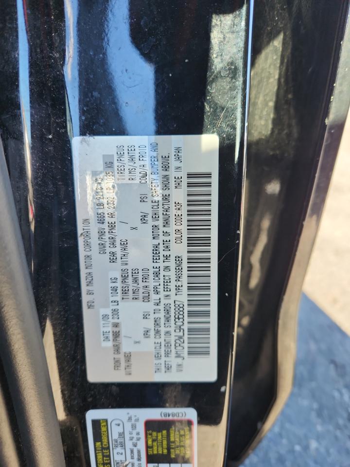 2010 Mazda 5 VIN: JM1CR2WL9A0368887 Lot: 92206315