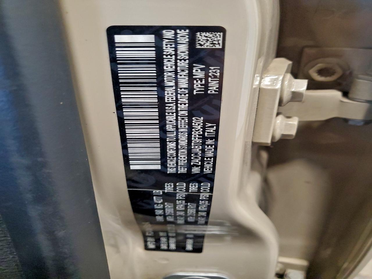 2015 Jeep Renegade Latitude VIN: ZACCJABT9FPB34502 Lot: 94049765