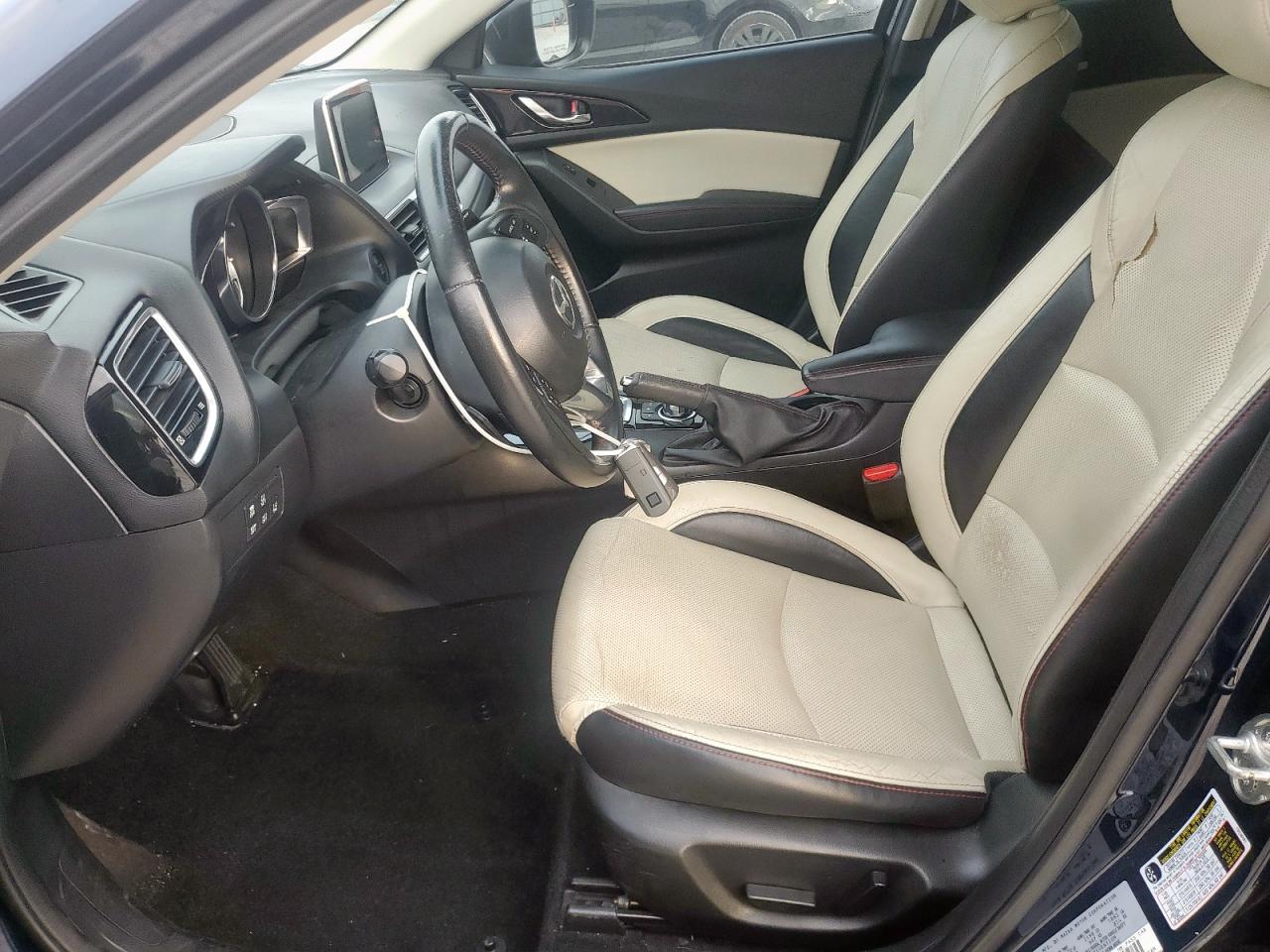 2016 Mazda 3 Grand Touring VIN: JM1BM1N32G1338137 Lot: 92852235