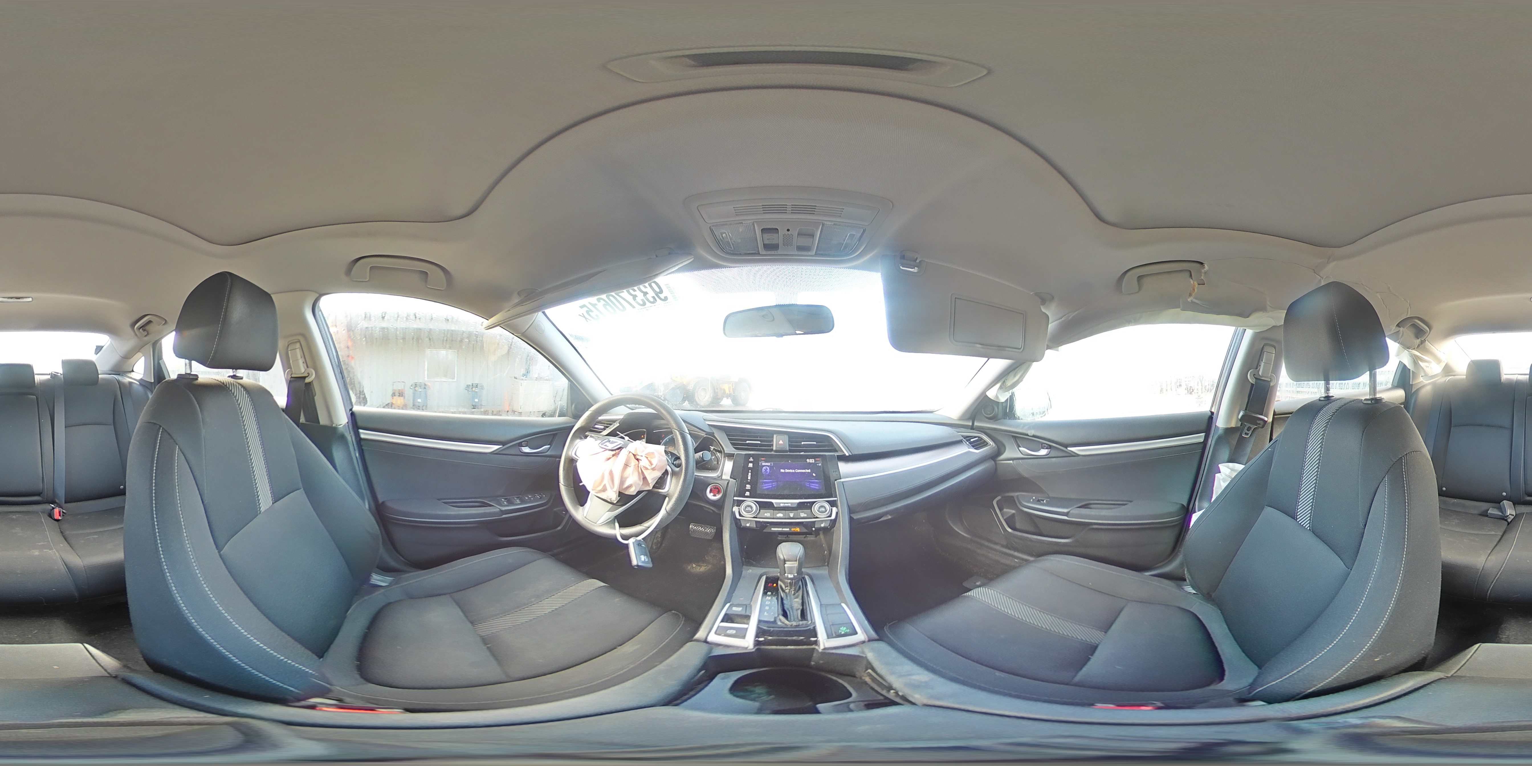 2016 Honda Civic Ex VIN: 2HGFC1F37GH652825 Lot: 93370615