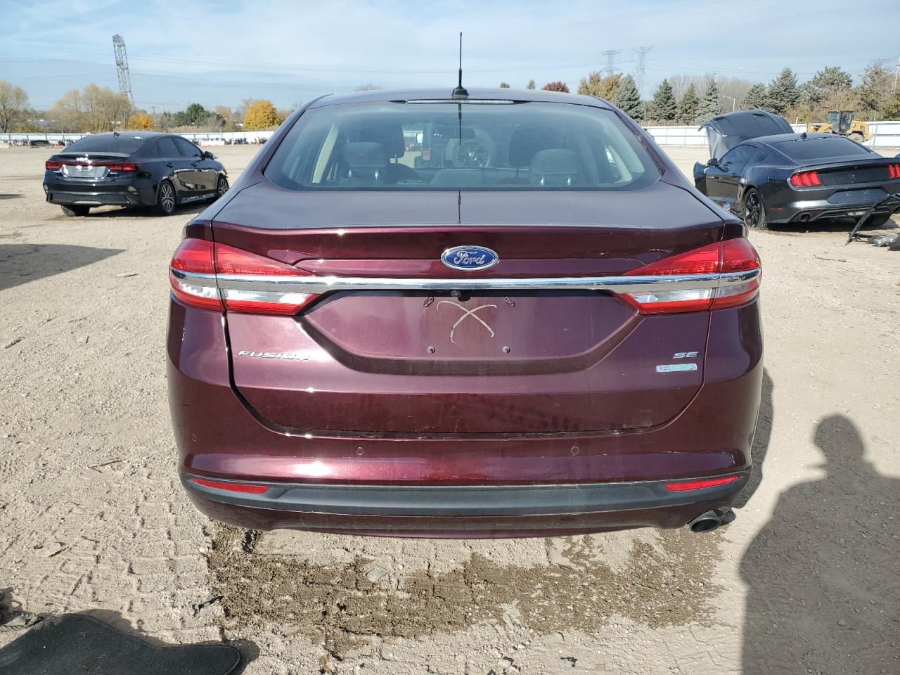 2018 Ford Fusion Se VIN: 3FA6P0HD8JR180056 Lot: 80886515